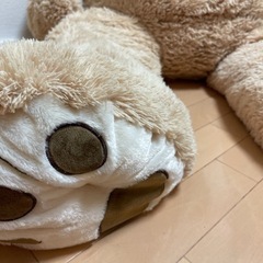 コストコで購入した大きいサイズクマのぬいぐるみ　使用感なしの画像