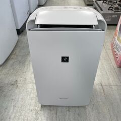 シャープ 衣類乾燥機 兼 除湿機2019年式 プラズマクラスター 1台4役 除湿 10L アイスホワイト CM-J100-W