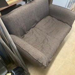 2人掛けソファー　中古　リサイクルショップ宮崎屋佐土原店R5.11.1の画像