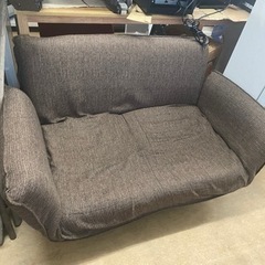2人掛けソファー　中古　リサイクルショップ宮崎屋佐土原店R5.11.1の画像