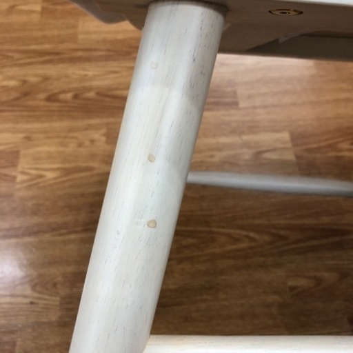 【ニトリ】ホワイトカラー　ダイニング3点セットお売りします！