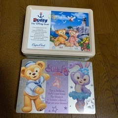 ディズニーシー　ダッフィー ステラルー お菓子缶セット販売