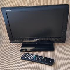 シャープアクオス　ＡＱＵＯＳ　16インチテレビ
