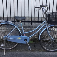 ＜整備・良品＞ママチャリ・24インチ自転車・変速なし・ 鍵付き・お掃除済ですぐ乗れます♪