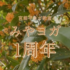 宮前平ヨガ教室【みやヨガ】 11月🈳ありの画像