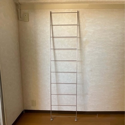 【11月６日まで】無印良品の配送料より安い　175.5ｃｍ　幅41cm ステンレスユニットシェルフ・ステンレス追加用帆立・大 Muji