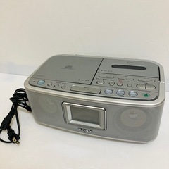 【無料】SONY CDラジカセ CFD-E500TV 難あり動作...