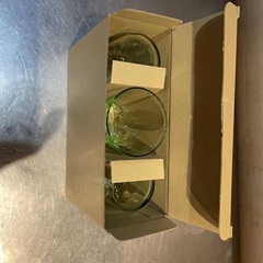 白州「森香るハイボール」グラス3個　サントリー　340ml 3個入り　うすづくりタンブラー　入手困難なメーカーノベルティグッズ　新品未使用の画像