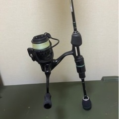 0.3〜5gを投げるロッド、リール