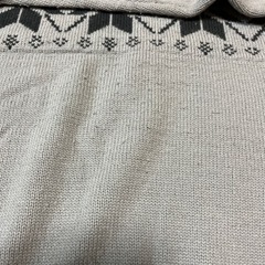 ダウンベストとセーター　KANSAI JEANS Lサイズ　メンズの画像