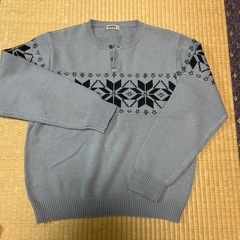 ダウンベストとセーター　KANSAI JEANS Lサイズ　メンズの画像