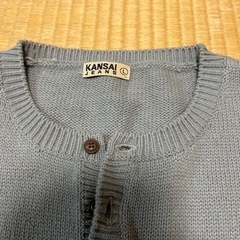 ダウンベストとセーター　KANSAI JEANS Lサイズ　メンズの画像