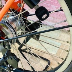 ❸5752子供乗せ電動アシスト自転車YAMAHA 20インチ良好バッテリーの画像