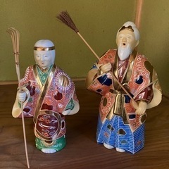 陶器の人形（夫婦）