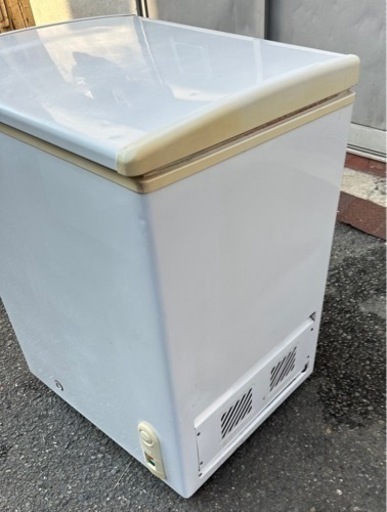 【動確済み】業務用 Haier 冷凍ストッカー JF-C100A 電気冷凍庫 100L ハイアール 上開き 電気ストッカー 厨房機材 