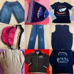 子供　kids 男の子　キッズ　140㎝　服　まとめ売り　服袋