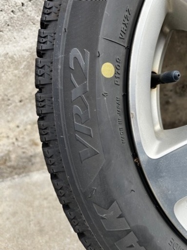【申込停止中】ホンダ軽、ホイール付スタッドレス、PCD:100 