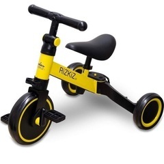 【お譲りします】RiZKiZ 3in1 折りたたみ三輪車 二輪車...