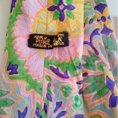 ネクタイ　インド製　シルク100%の画像