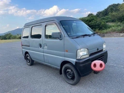 値下げ！エブリィ　AT  低走行　ミリタリカラー　車検R6年8月まで