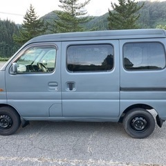 値下げ！エブリィ　AT  低走行　ミリタリカラー　車検R6年8月までの画像