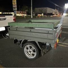 【完売】軽トラック型軽トレーラー 軽トラベース ホーシング付き ...