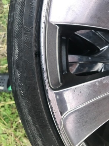 夏タイヤ　軽自動車　165/40/17インチ