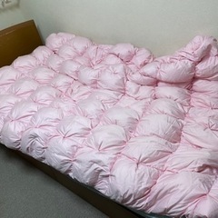 羽毛布団 軽量 掛け布団 ダウンケット 冬用 160×210cm
