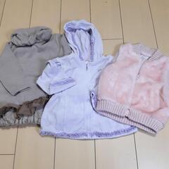 🍁❄️90㌢ 子供服👧 上 ①『USED』の画像