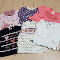 🍁❄️90㌢ 子供服👧 上 ①『USED』の画像