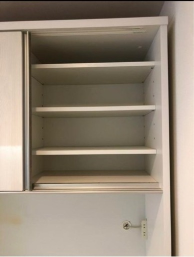 ホワイトキッチンボード 120cm