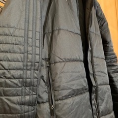 【決まりました】adidas ロングパデットジャケットLサイズの画像