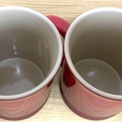 【新品同様・純正手提げ袋付き】ル・クルーゼペアマグの画像