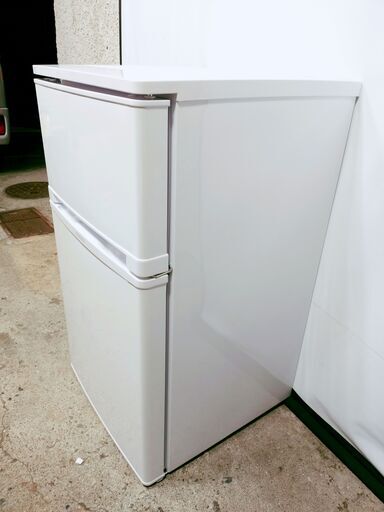 🍎ELSONIC 83L 2ドア冷蔵庫 EJ-R832W (ユウワン) 横浜のキッチン家電