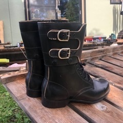 ⭐️革製作業靴24.5の画像
