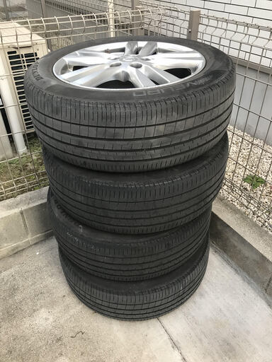 【受付終了】225/55R18 E52 エルグランド  タイヤホイールセット