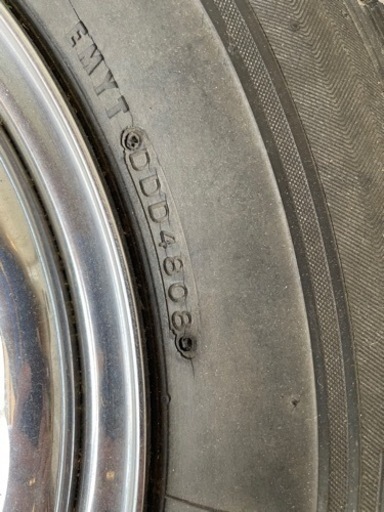 100系ハイエース　スタッドレスホイール付き