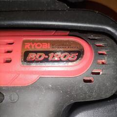 RYOBI　リョービ　充電式ドライバドリル　BD-1205KTの画像