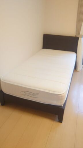 美品❗【組み立て簡単❗】ニトリ  シングルベッド ▶フレームマットレスセットシリーズ