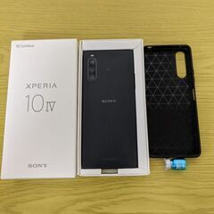 【未使用に近い】SONY Xperia 10 iv 128GB black