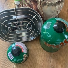 キャンプ・アウトドア用ガスヒーターusedおまけ付き（キャンピン...