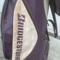 【現状品】BRIDGESTONE ゴルフバッグ クラブセットの画像