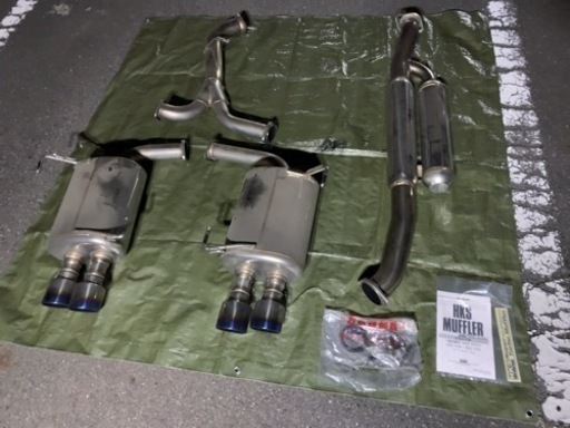 HKS スーパーターボマフラー　WRX STI VAB