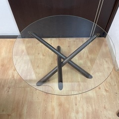ガラス　ローテブル　の画像