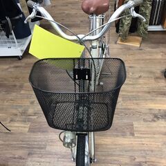 自転車　ベージュ　２６インチ