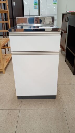 ★ジモティ割あり★ イースタン工業 洗面化粧台 白/銀 H80×D46×W45 クリーニング済み TJ2650