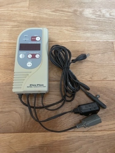①GEX サーモンスタットタイマー　ヒーターおまけ