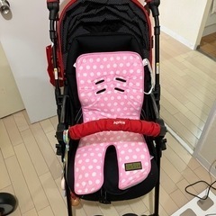 アップリカ Aprica ソラリア　 [ハイシート 両対面 ベビーカー 生後1カ月～36カ月まで ユニレッド(RD) #92733]の画像