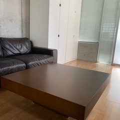 アルモニア　センターテーブル　ダークブラウン