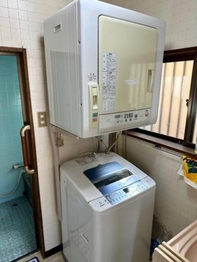 洗濯機 + 乾燥機 + スタンド　セットで